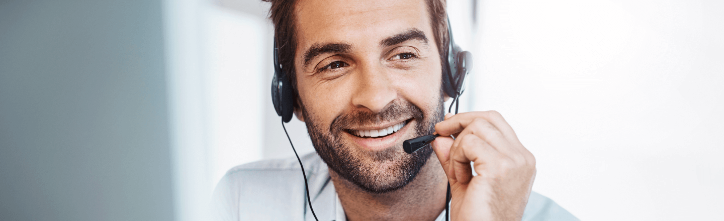 Call center worker